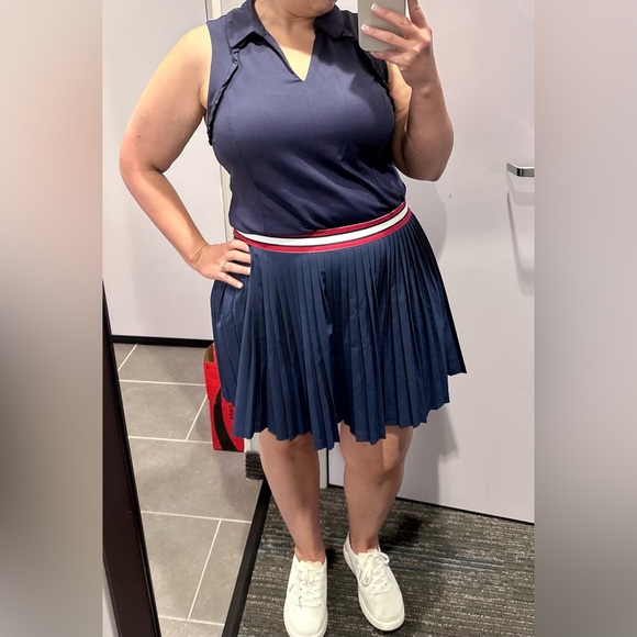 Lilly Pulitzer Makara Skort in Navy, Sz XL - Picture 8 of 8